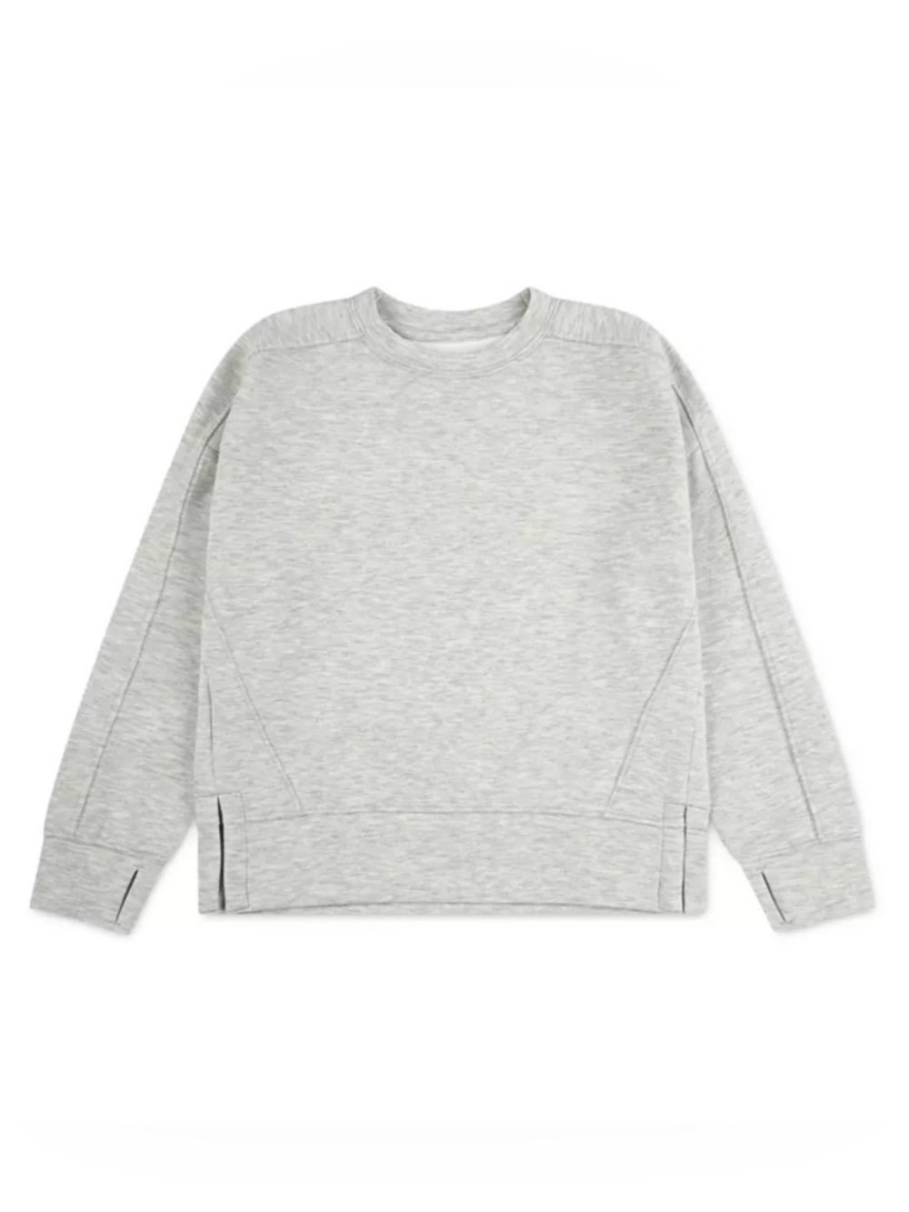 abercrombie kids Light Gray Crewneck Sweatshirt